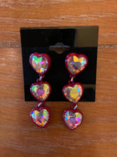 Load image into Gallery viewer, Diva Heart Earrings SWT4200
