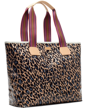 Load image into Gallery viewer, Consuela 6246 Blue Jag Zipper Tote
