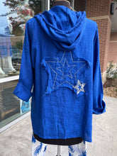 Load image into Gallery viewer, Look Mode 10718 Linen Star Jacket
