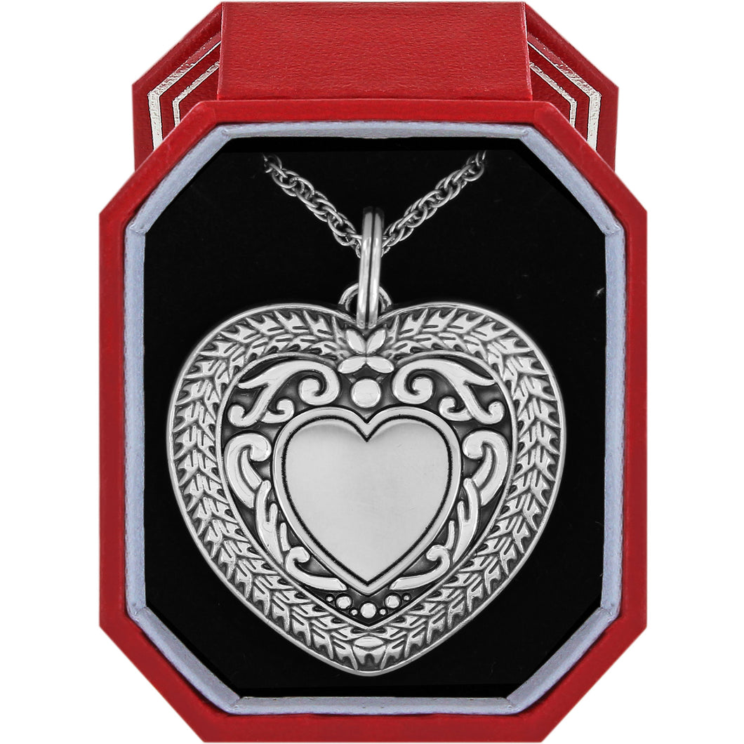 Brighton JD2330 Medaille Heart Necklace