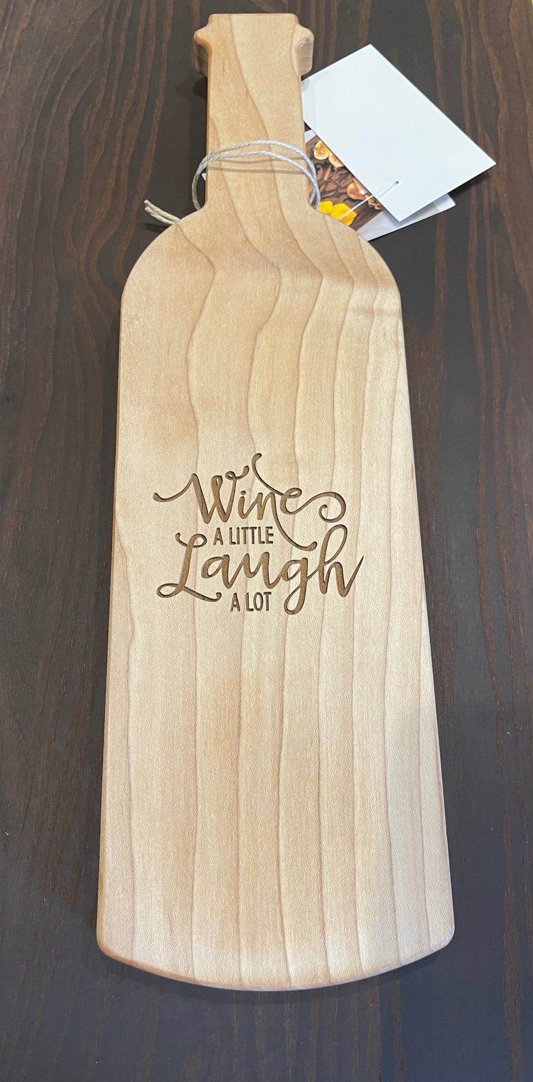Sophistiplate 154Wine Individual Wood Wine Board